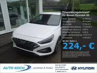 Gebraucht Hyundai i30 Advantage 160 PS (117 kW) 2024 Serenity white / mic) (weiss Limousine