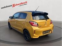 Gebraucht Mitsubishi Space Star Select+ 71 PS (52 kW) 2024 Citringelb/pianoschwarz Limousine