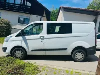 Gebraucht Ford Transit Custom Trend 131 PS (96 kW) 2017 Weiß Van / Kleinbus