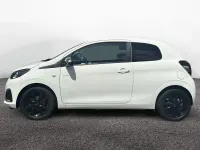 Gebraucht Peugeot 108 Style 72 PS (52 kW) 2021 Zu lackieren weiss 068/deckende lackierung Kleinwagen