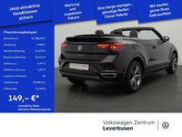 Gebraucht VW T-Roc R-line 150 PS (110 kW) 2020 Schwarz / deep black (metallic) SUV