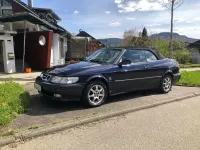 Gebraucht Saab 9-3 Cabriolet 150 PS (110 kW) 2001 Blau Cabrio