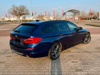 Gebraucht BMW 520 Luxury Line 184 PS (135 kW) 2017 Blau Kombi