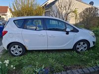 Gebraucht Opel Meriva 101 PS (74 kW) 2010 Weiß Van / Kleinbus
