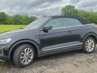 Gebraucht VW T-Roc Cabriolet 110 PS (80 kW) 2023 Schwarz Cabrio