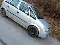 Gebraucht Opel Meriva 101 PS (74 kW) 2004 Silber Van / Kleinbus