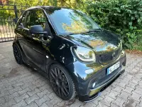 Gebraucht Smart ForTwo Cabrio Brabus 109 PS (80 kW) 2016 Schwarz Cabrio