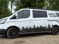 Gebraucht Ford Transit Custom 170 PS (125 kW) 2021 Weiß Van / Kleinbus