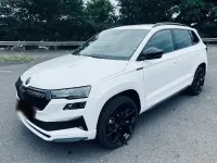 Gebraucht Skoda Karoq SportLine 150 PS (110 kW) 2025 Weiß SUV
