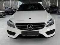 Gebraucht Mercedes C250 AMG line 204 PS (150 kW) 2017 Weiß Kombi