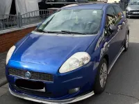 Gebraucht Fiat Grande Punto 95 PS (69 kW) 2008 Blau Kleinwagen