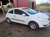 Gebraucht Opel Corsa 60 PS (44 kW) 2007 Weiß Kleinwagen