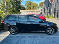 Gebraucht VW Golf VII R-line 150 PS (110 kW) 2014 Schwarz Kombi
