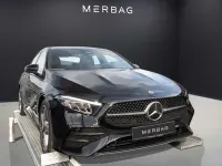 Gebraucht Mercedes A180 AMG line 136 PS (100 kW) 2024 Unilack nachtschwarz Limousine