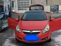Gebraucht Opel Corsa 87 PS (63 kW) 2010 Rot Kleinwagen