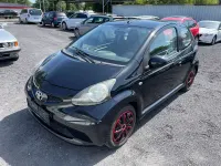 Gebraucht Toyota Aygo Basis 68 PS (50 kW) 2007 Schwarz Kleinwagen