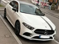 Gebraucht Mercedes A200 AMG line 163 PS (119 kW) 2019 Weiß Limousine