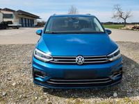 Gebraucht VW Touran Sound 150 PS (110 kW) 2018 Blau Van / Kleinbus