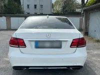 Usata Mercedes E200 Avantgarde 136 CV (100 kW) 2014 Bianco Berlina