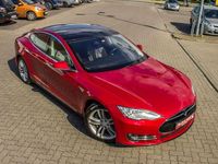 Second-hand Tesla Model S Performance 350 kW (476 CP) 2014 Roșu Hatchback