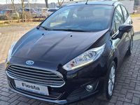 Gebraucht Ford Fiesta Titanium 101 PS (74 kW) 2015 Pantherschwarz Kleinwagen