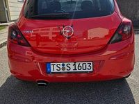 Gebraucht Opel Corsa Color Edition 80 PS (58 kW) 2009 Rot Kleinwagen
