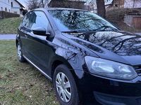 Gebraucht VW Polo Trendline 60 PS (44 kW) 2010 Schwarz Kleinwagen
