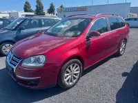 Gebraucht VW Golf V Comfortline 122 PS (89 kW) 2008 Red spice Kombi