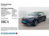 Gebraucht VW T-Roc Cabriolet Move 150 PS (110 kW) 2023 Deep black perleffekt Cabrio