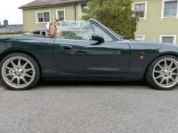 Gebraucht Mazda MX5 110 PS (80 kW) 1999 Grün Cabrio