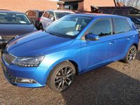 Gebraucht Skoda Fabia Style 90 PS (66 kW) 2014 Raceblau metallic Kleinwagen