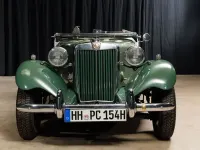 Gebraucht MG TD 54 PS (39 kW) 1951 Grün Cabrio