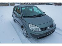 Gebraucht Renault Scénic II Authentique 103 PS (75 kW) 2004 Grau metallic Van / Kleinbus
