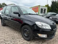 Gebraucht Skoda Roomster Plus Edition 105 PS (77 kW) 2015 Schwarz Van / Kleinbus