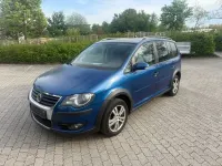 Gebraucht VW Touran Cross 140 PS (102 kW) 2008 Blau Van / Kleinbus