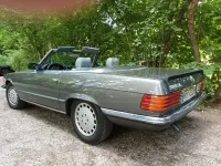 Gebraucht Mercedes SL500 231 PS (169 kW) 1985 Grau Cabrio