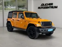 Gebraucht Jeep Wrangler Sahara 381 PS (280 kW) 2021 Orange SUV