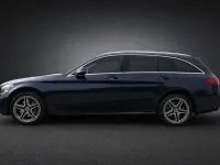 Gebraucht Mercedes C220 AMG 194 PS (142 kW) 2019 Cavansitblau metallic Kombi