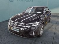 Gebraucht VW T-Roc Cabriolet R-line 150 PS (110 kW) 2024 Schwarz Cabrio