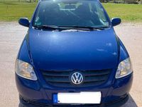 Gebraucht VW Fox 54 PS (39 kW) 2008 Blau Kleinwagen