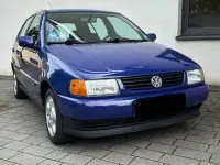 Brugt VW Polo Basis 60 HK (44 kW) 1998 Blå Sedan