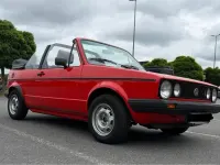 Gebraucht VW Golf Cabriolet 75 PS (55 kW) 1984 Rot Cabrio