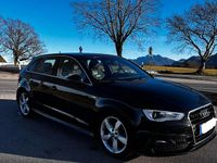 Gebraucht Audi A3 S-Line 150 PS (110 kW) 2015 Schwarz Kombi