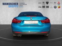gebraucht BMW 420 d Cabrio M Sport LED Navi HuD DAB H&K