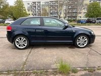 Usata Audi A3 102 CV (75 kW) 2007 Blu Utilitaria
