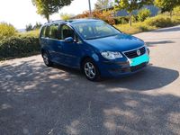 Gebraucht VW Touran Conceptline 90 PS (66 kW) 2010 Blau Van / Kleinbus