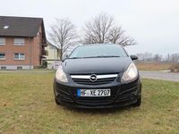 Gebraucht Opel Corsa Edition 87 PS (63 kW) 2010 Schwarz Kleinwagen