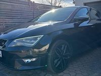 Second-hand Seat Leon FR 184 CP (135 kW) 2014 Negru Berlinǎ