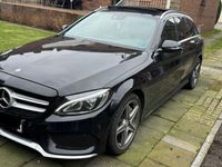 gebraucht Mercedes C250 (BlueTEC) d T AMG Line Panorama Dach