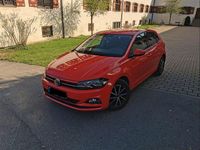 Gebraucht VW Polo Comfortline 95 PS (69 kW) 2019 Rot Kleinwagen